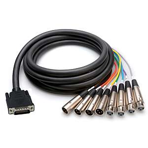 Avid Pro Tools | MTRX  AES3 - LFHSUB to XLR Breakout Cable