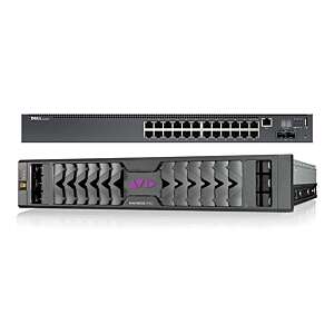 Avid NEXIS | Pro 40TB Storage Engine with Dell N2024 Switch and Direct Attach 10G Cable
