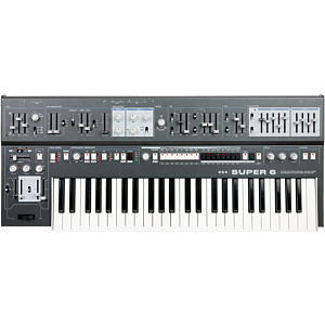 UDO Audio Super 6 - 12- Voice Binaural Analog-Hybrid Synthesizer Keyboard