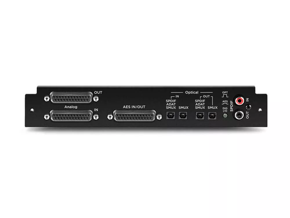 Apogee Symphony I/O Module - 8x8 Analog I/O + 8x8 AES/Optical I/O