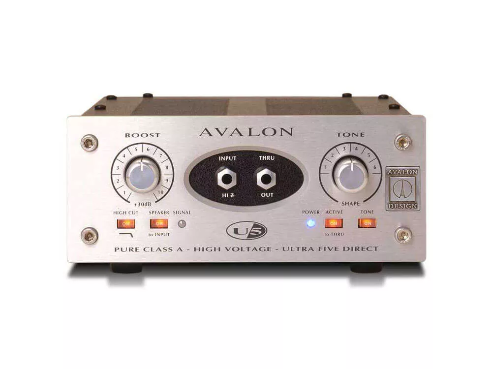 Avalon U5 Mono Instrument DI-Preamplifier | RSPE Audio Solutions