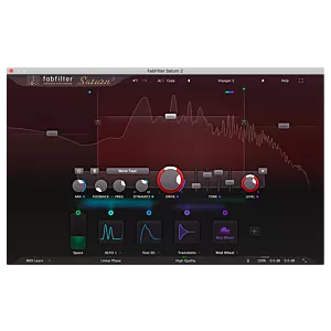 FabFilter Saturn 2 Distortion and Saturation Plug-in