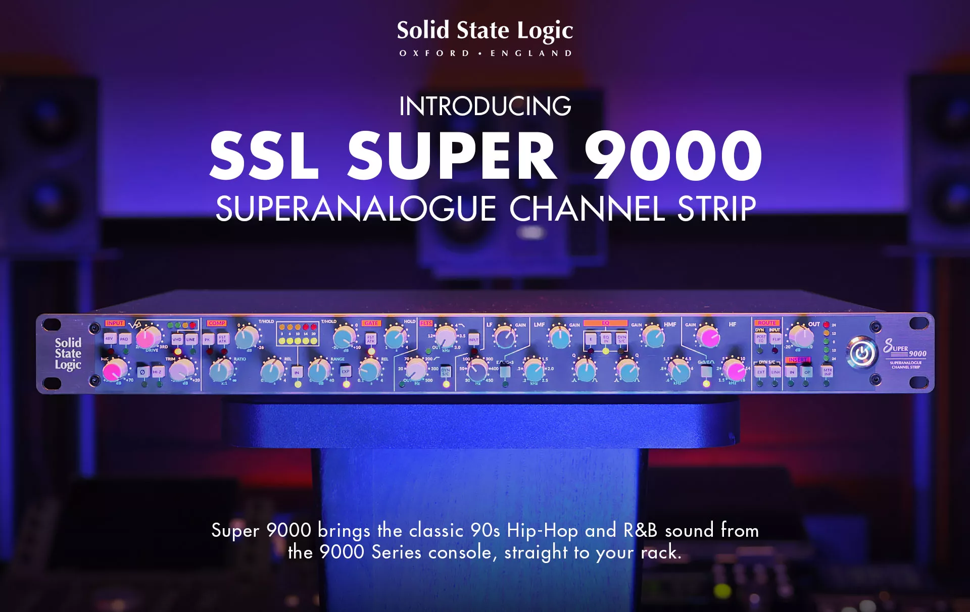 Introducing the SSL Super 9000 SuperAnalogue Channel Strip