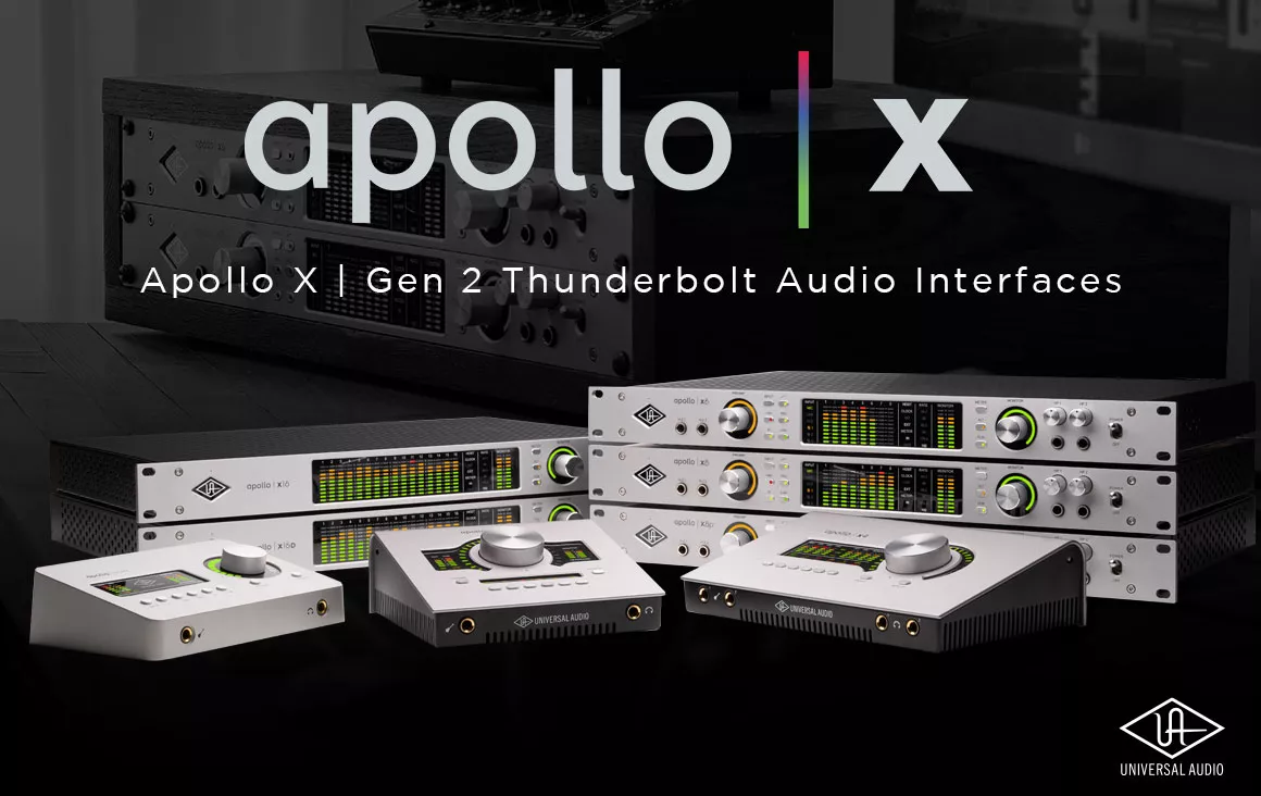Universal Audio Unveils Apollo X | Gen 2 Audio Interfaces