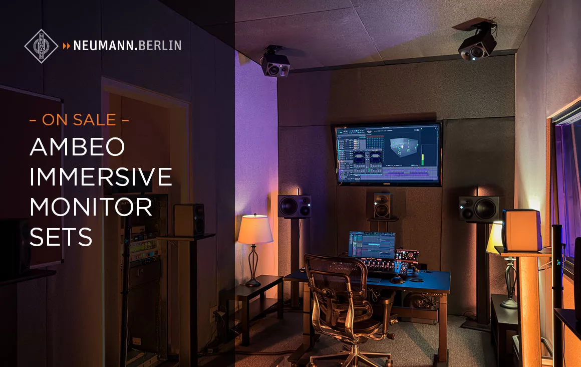SALE - Neumann AMBEO Immersive Monitor Sets