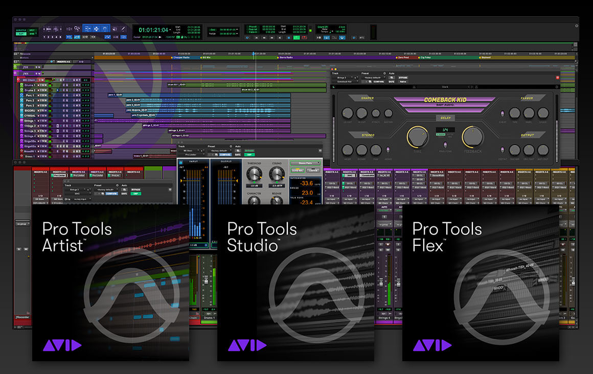 Avid releases Pro Tools 2022.4 With New Pro Tools Tiers and Pricing