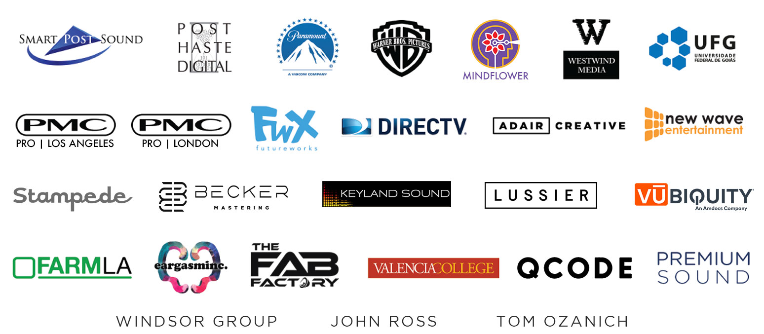 Our Dolby Atmos Clients